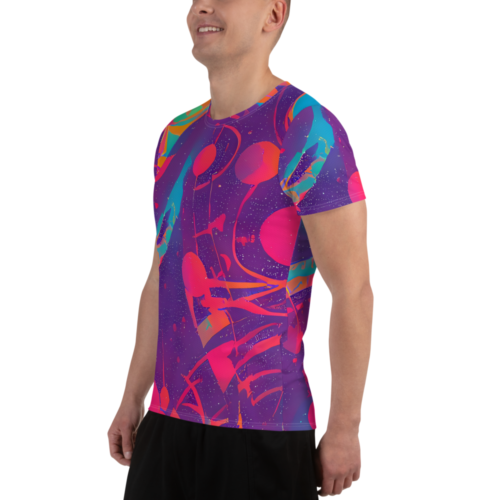 Men's Athletic T-Shirt - Spheric Rhapsody