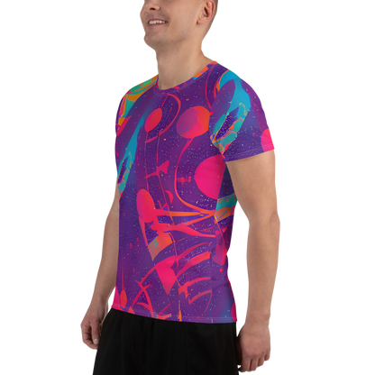 Men's Athletic T-Shirt - Spheric Rhapsody