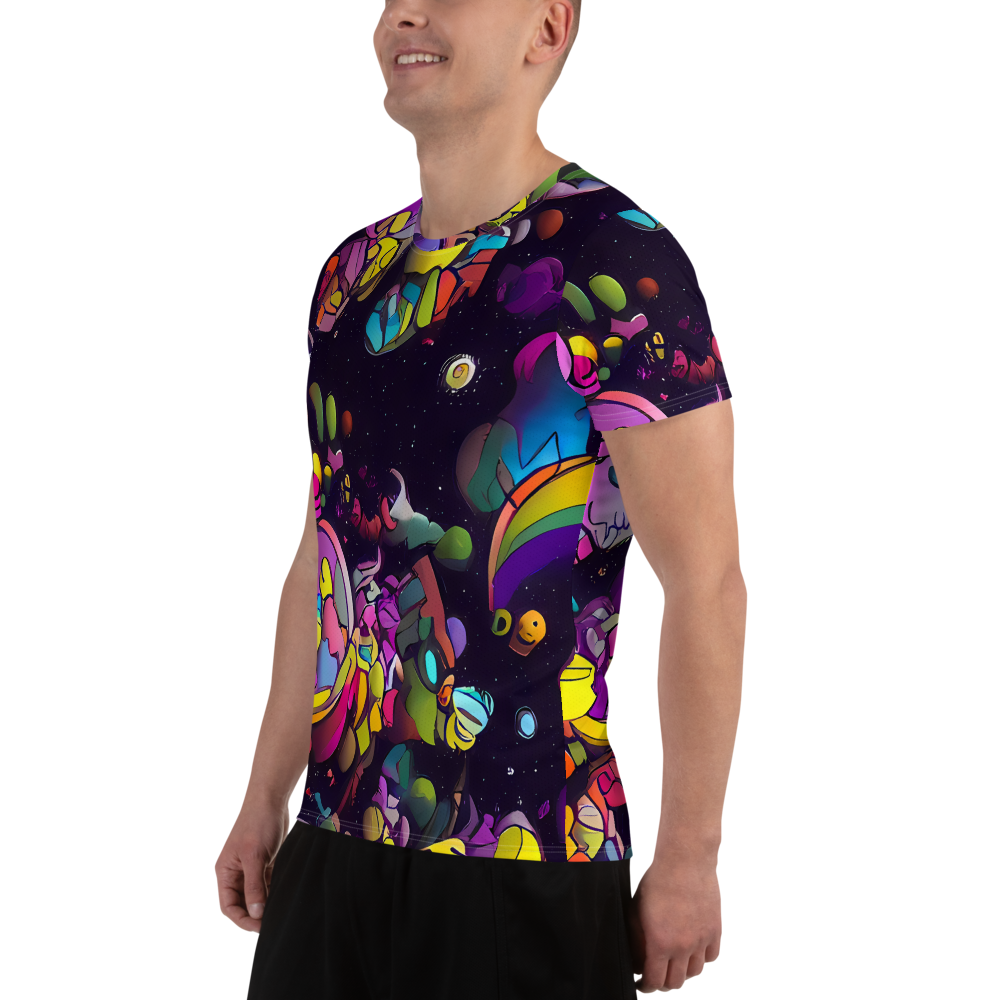 Men's Athletic T-Shirt - Galactic Playground