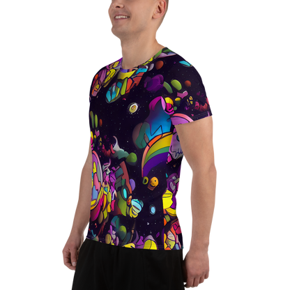 Men's Athletic T-Shirt - Galactic Playground