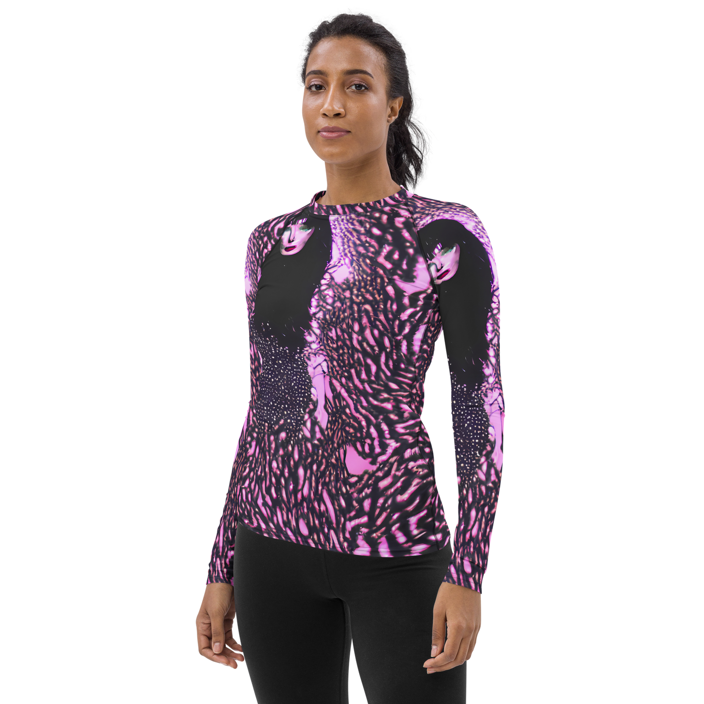 Women's Rash Guard - Meryl's Mystery