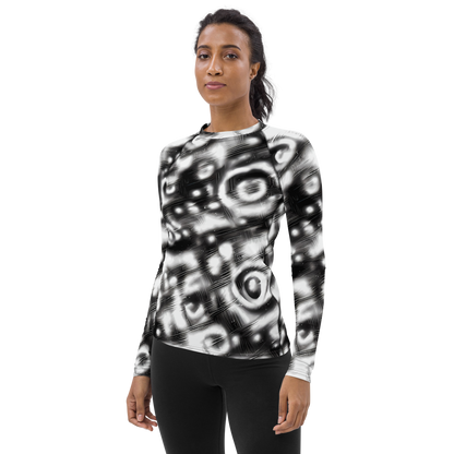 Women's Rash Guard - Bernhard Swirl