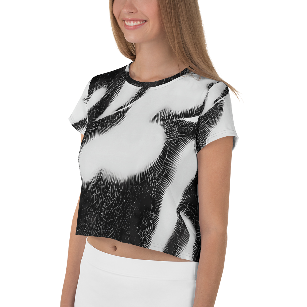 Women's Crop Tee - Ray's Illusion