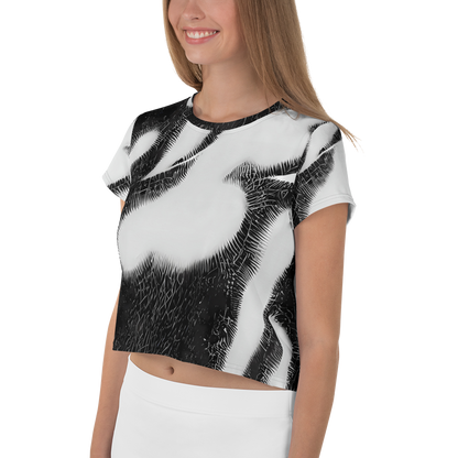 Women's Crop Tee - Ray's Illusion