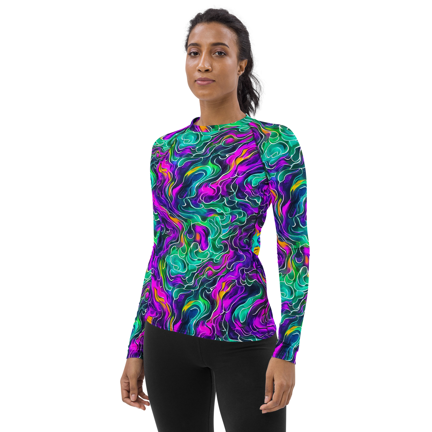 Women's Rash Guard - Vortex Dream