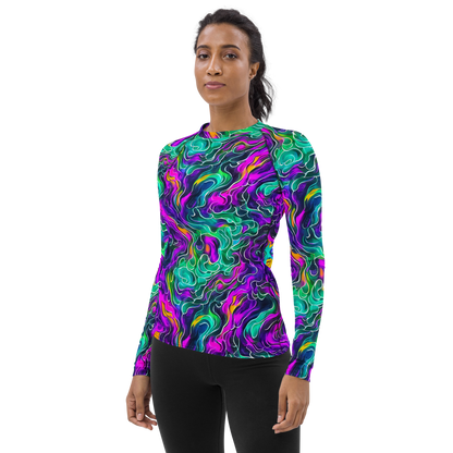 Women's Rash Guard - Vortex Dream