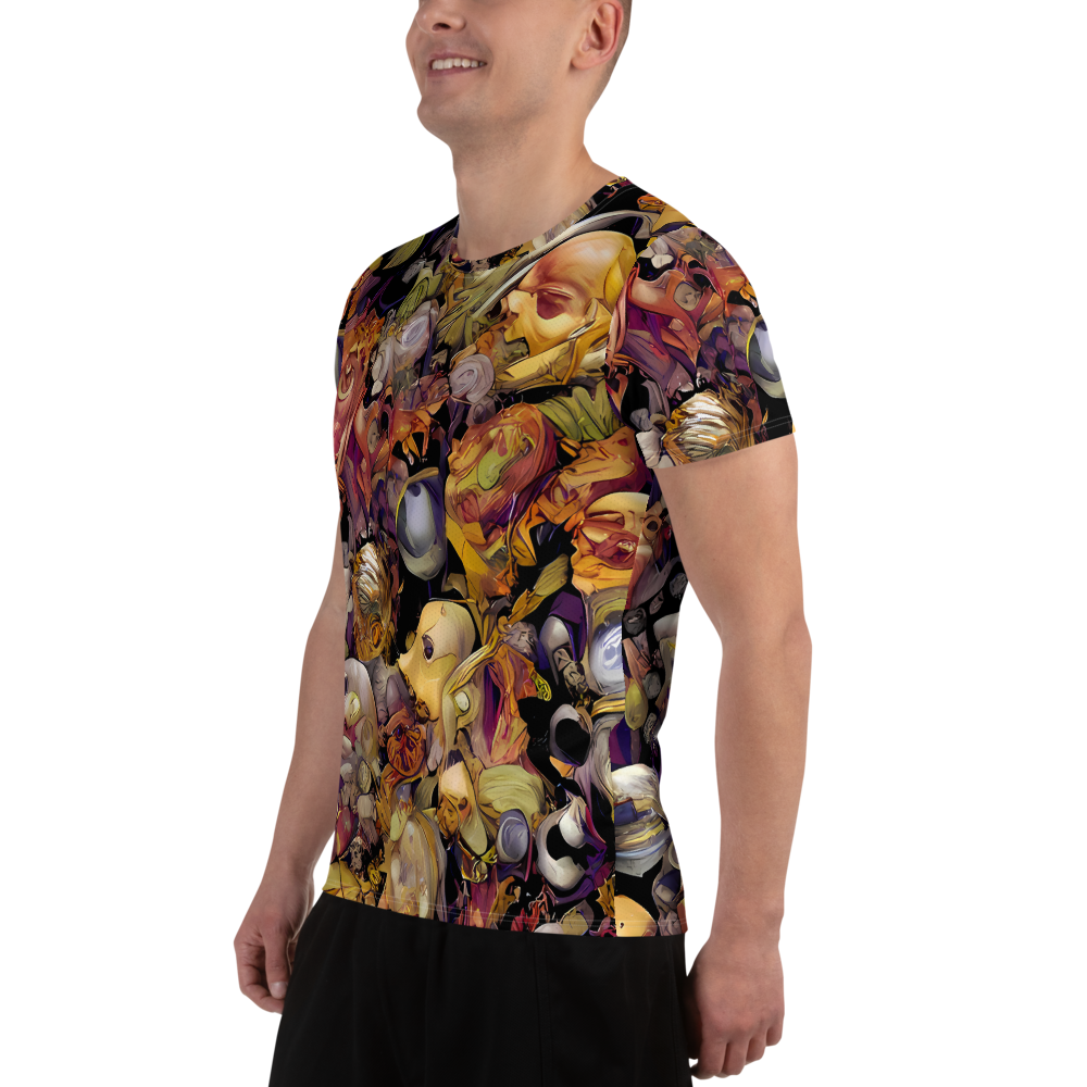 Men's Athletic T-Shirt - Arcimboldo Abundance