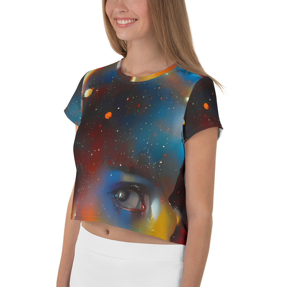 Women's Crop Tee - Celestial Vogue