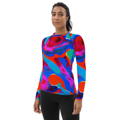 Women's Rash Guard - Irvin Rhapsody