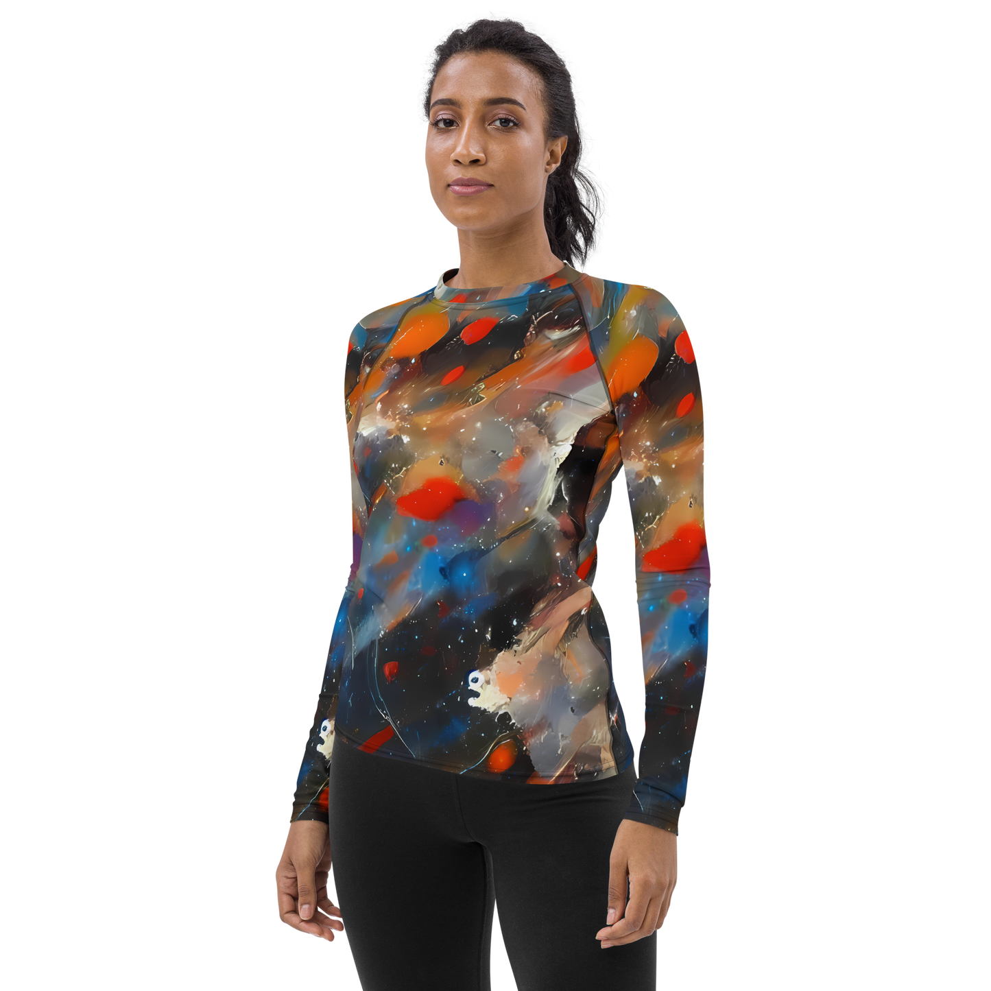 Women's Rash Guard - Kohn's Whirl