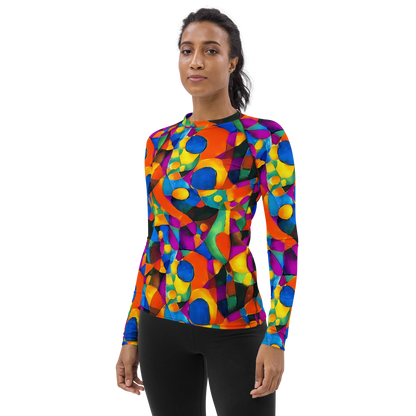 Women's Rash Guard - Galactic Jigsaw