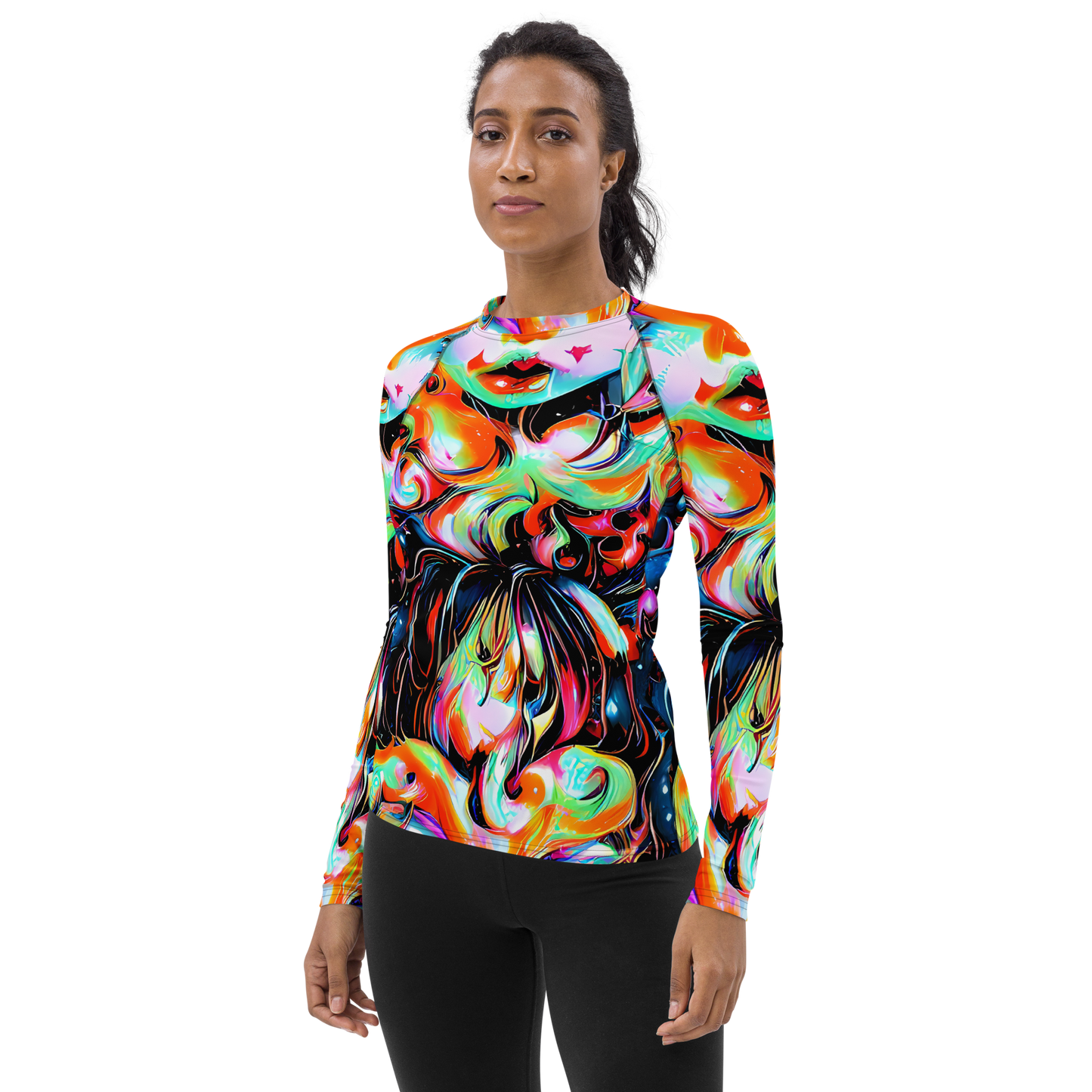 Women's Rash Guard - Viveros Vortex