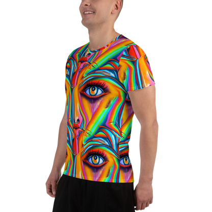 Men's Athletic T-Shirt - Kaleidovisions