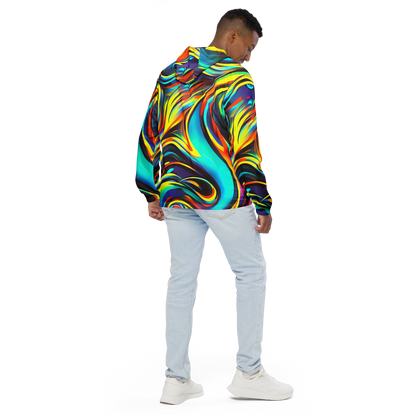 Men's Windbreaker - Cyber Surge