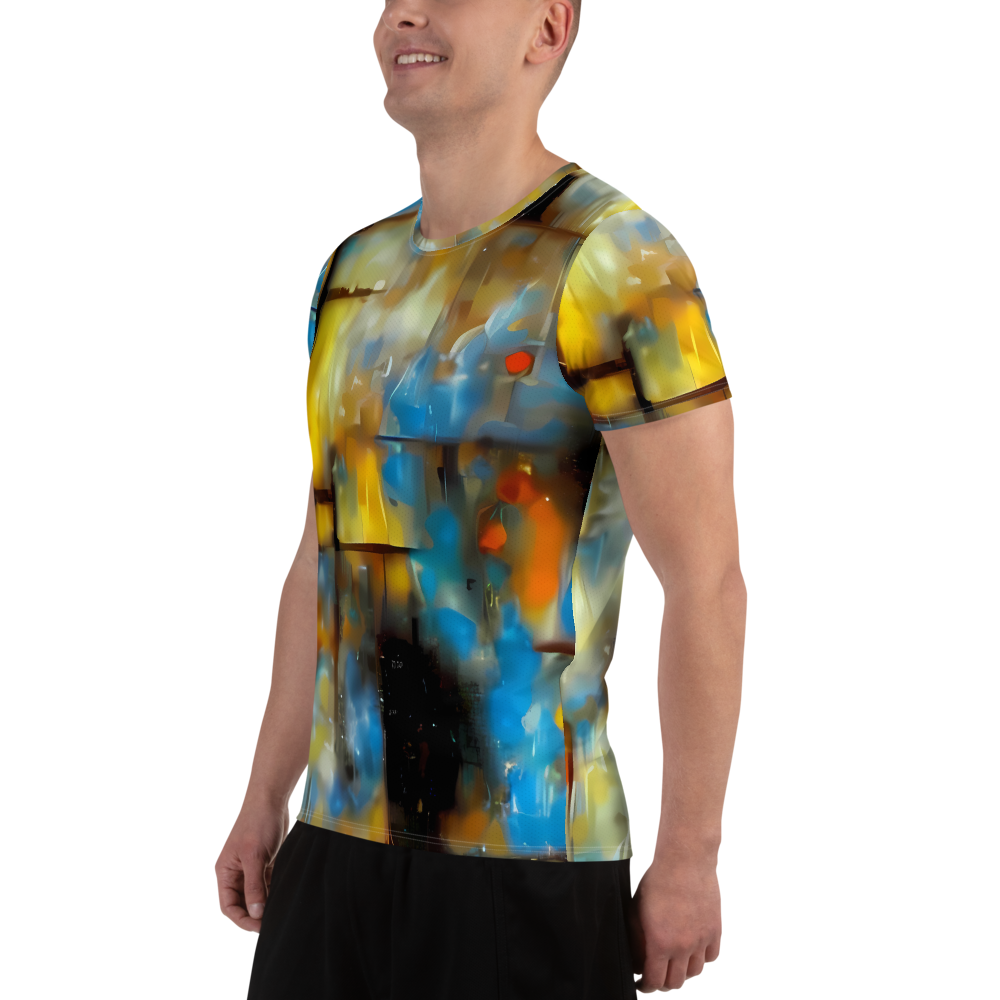 Men's Athletic T-Shirt - Kohn Cubism