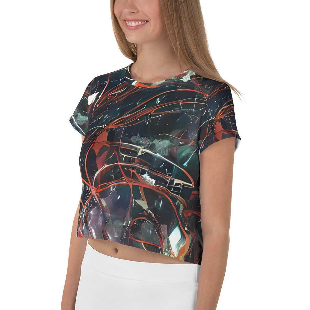 Women's Crop Tee - Chaos Canvas