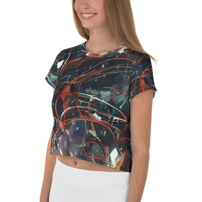 Women's Crop Tee - Chaos Canvas