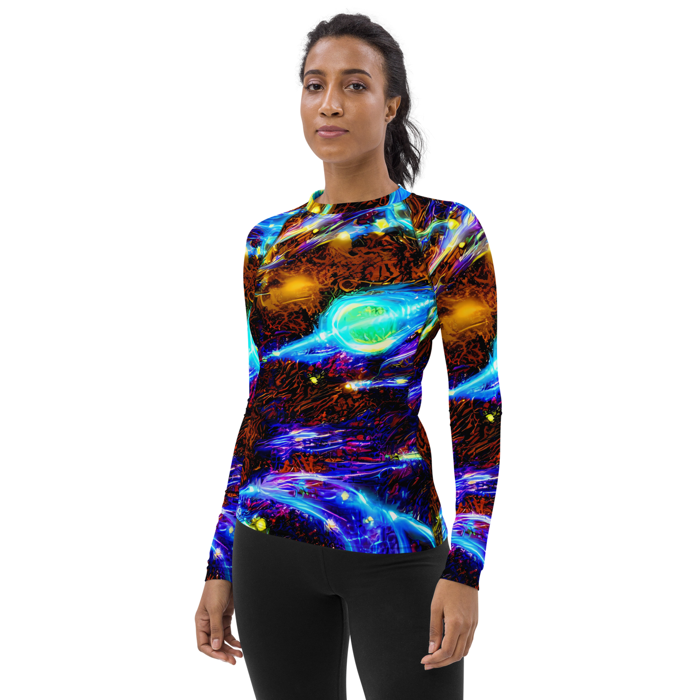 Women's Rash Guard - Neon Füssli