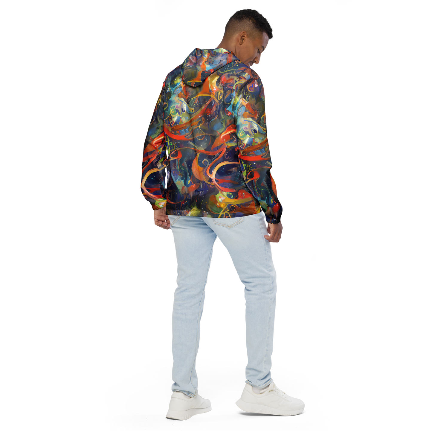 Men's Windbreaker - Spectral Swathe