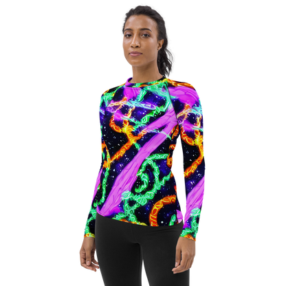 Women's Rash Guard - Enckell's Nebula