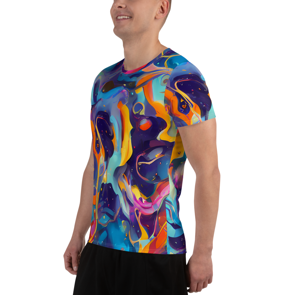 Men's Athletic T-Shirt - Whimsical Fusion