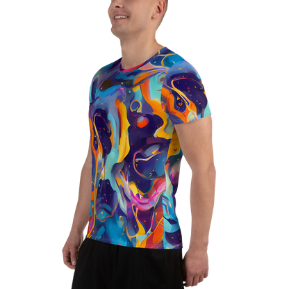 Men's Athletic T-Shirt - Whimsical Fusion