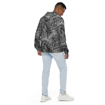 Men's Windbreaker - Stellar Tsunami