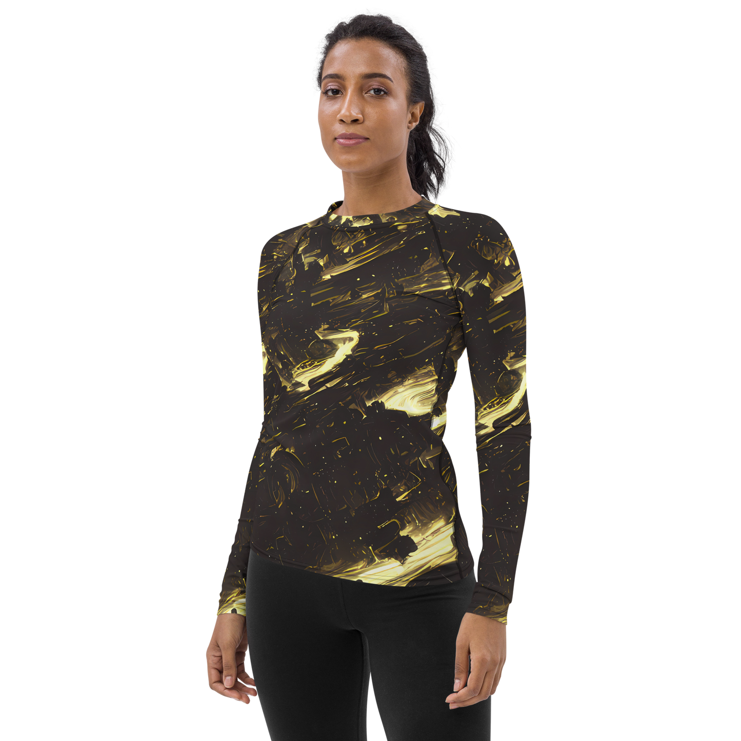 Women's Rash Guard - Oceanic Echo