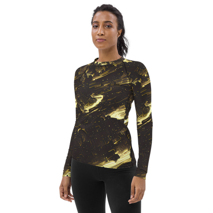 Women's Rash Guard - Oceanic Echo