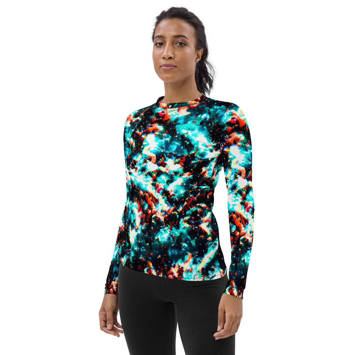 Women's Rash Guard - Whirlpool Dream