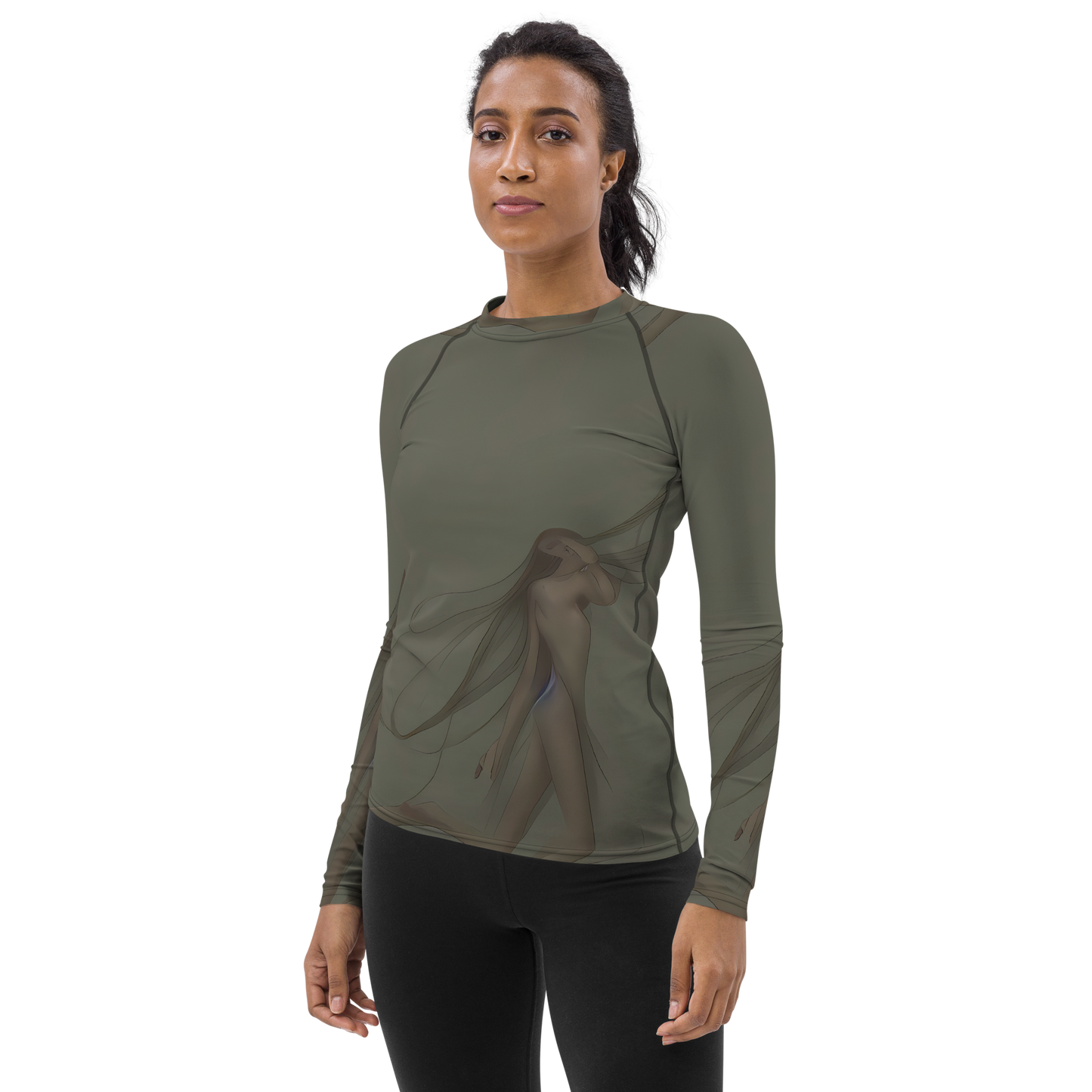 Women's Rash Guard - Valsecchi's Veil