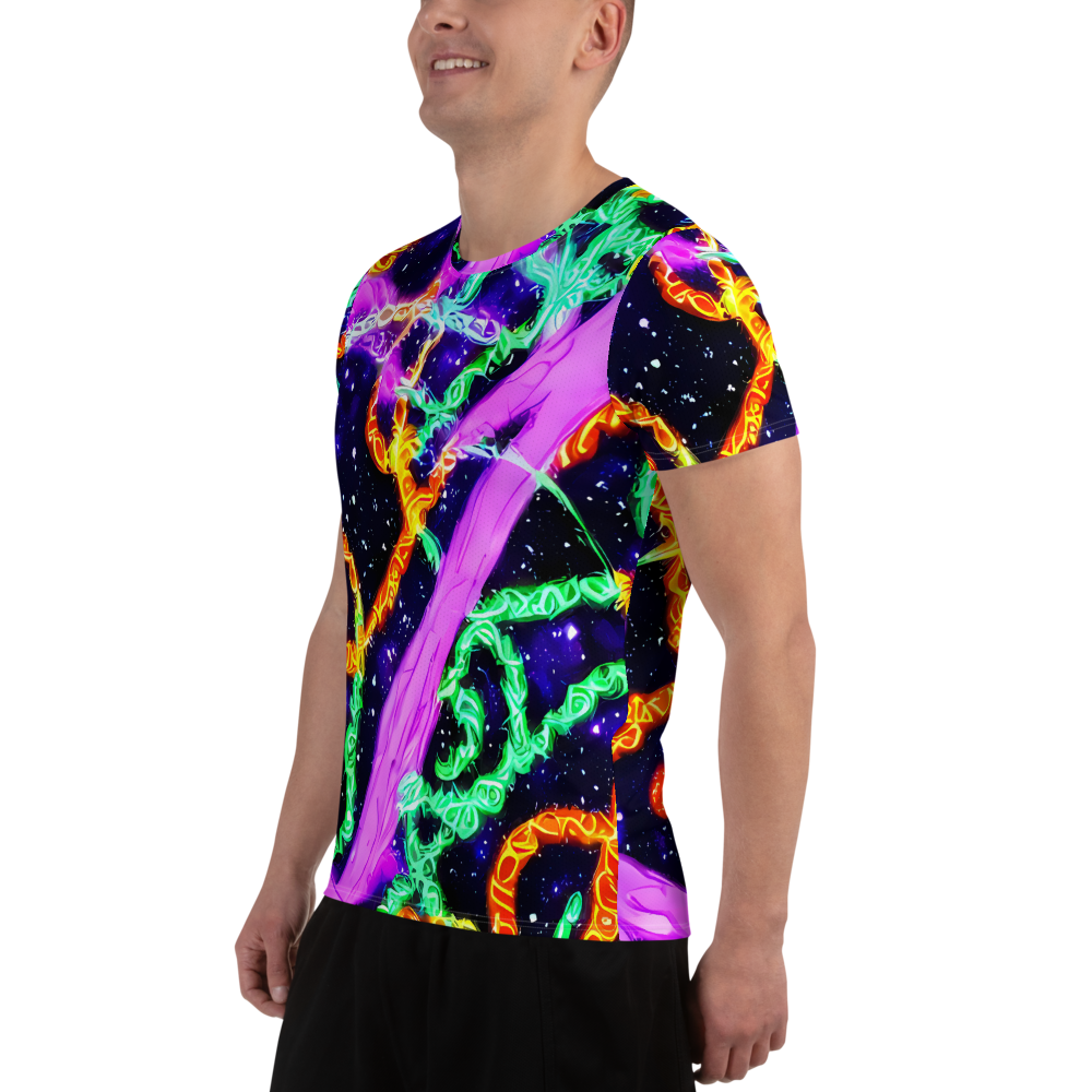 Men's Athletic T-Shirt - Enckell's Nebula