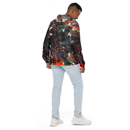 Men's Windbreaker - Chaos Canvas