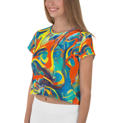 Women's Crop Tee - Chromatic Fusion