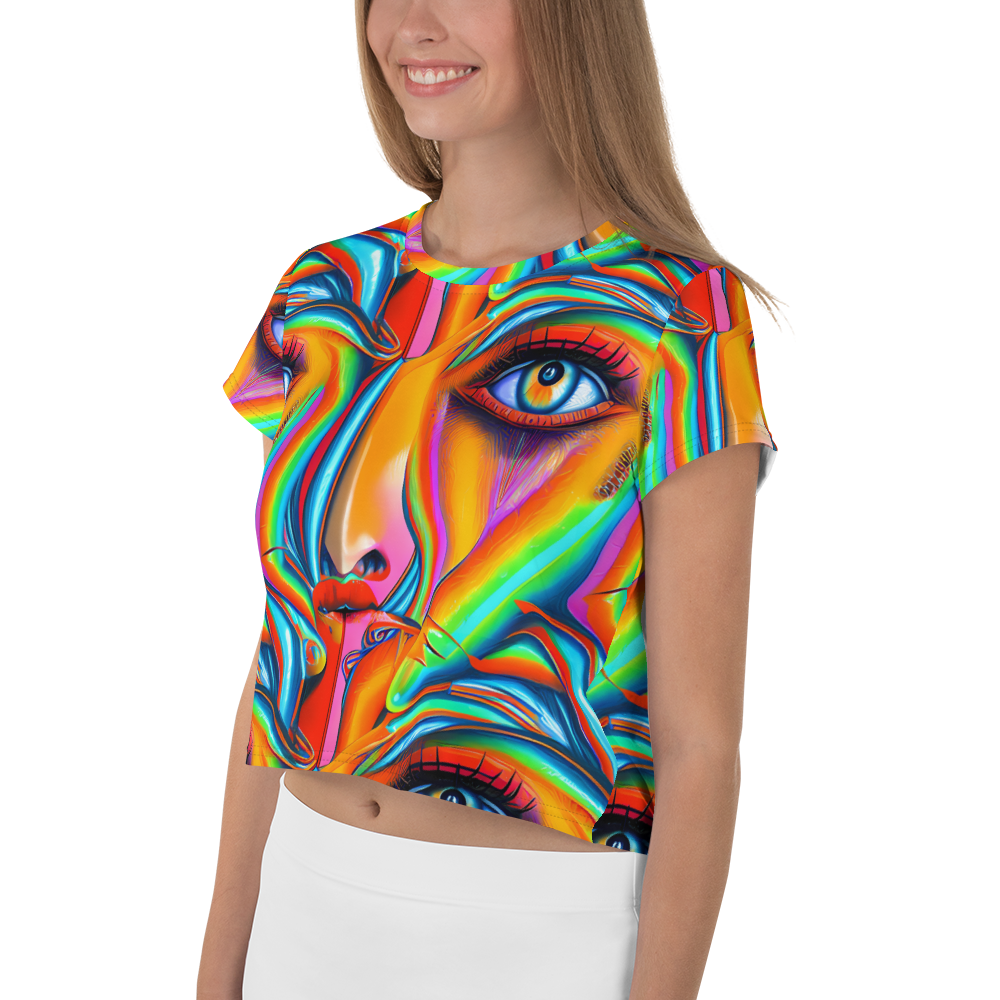 Women's Crop Tee - Kaleidovisions