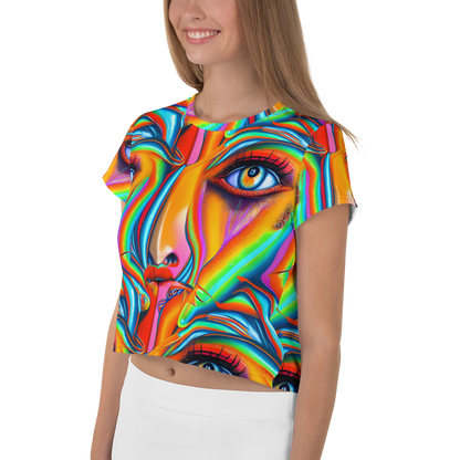 Women's Crop Tee - Kaleidovisions