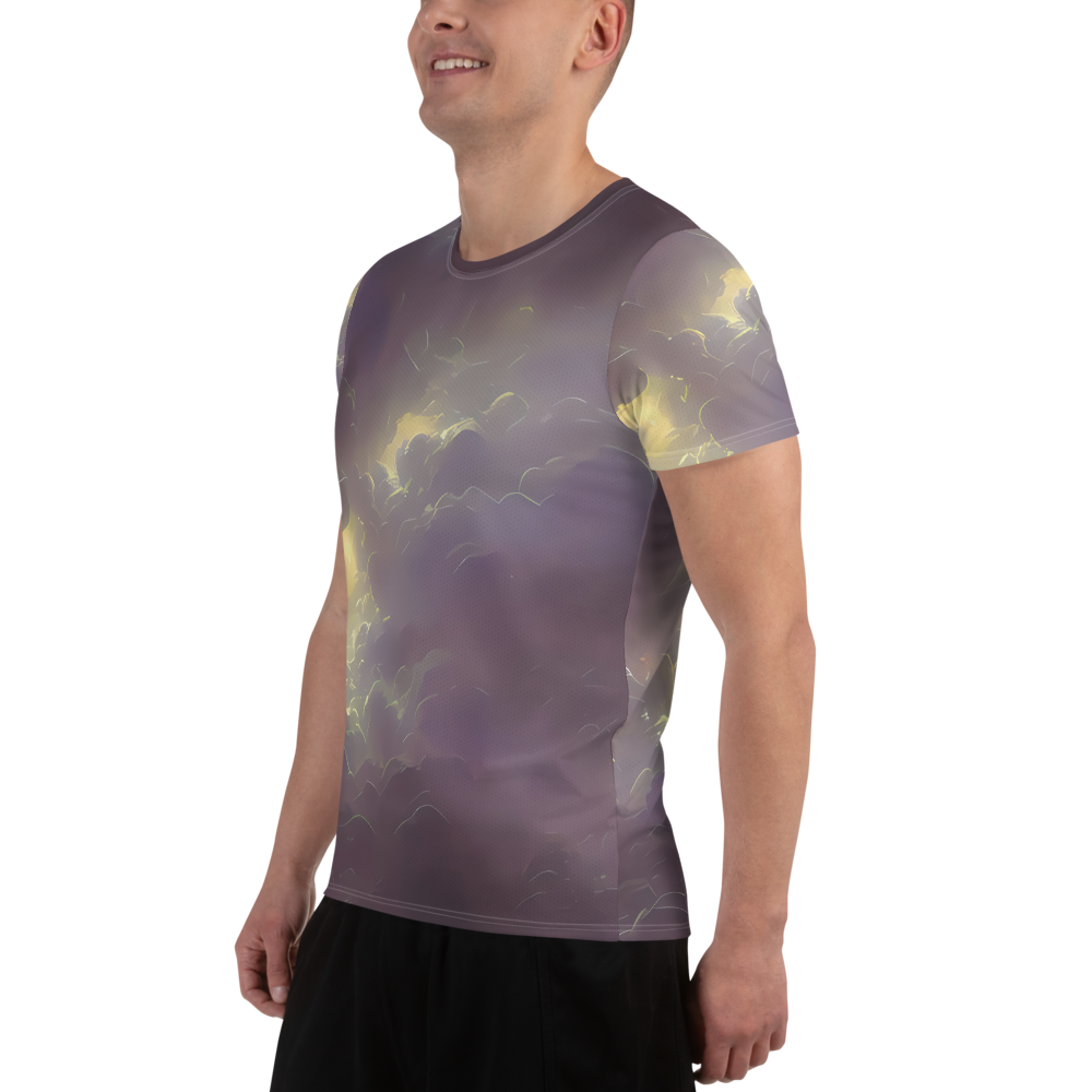 Men's Athletic T-Shirt - Stormy Muse