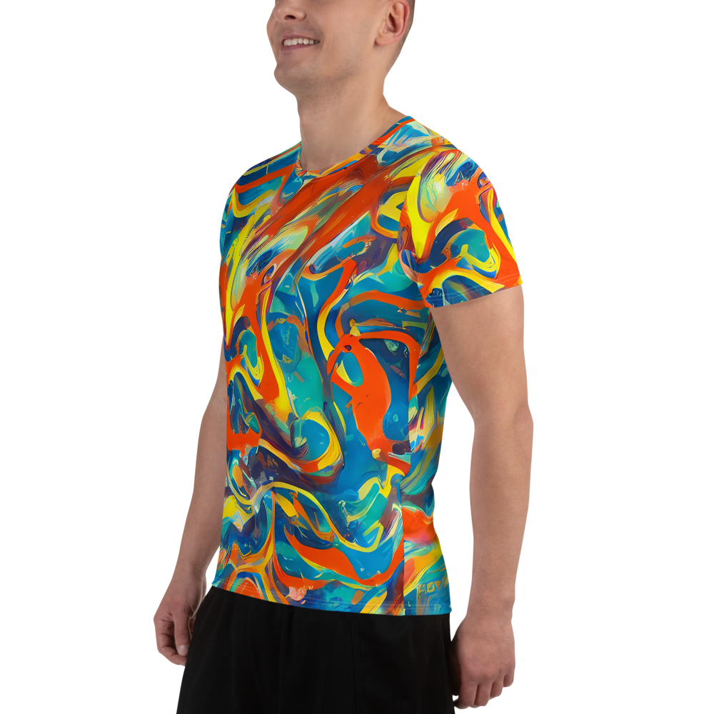 Men's Athletic T-Shirt - Chromatic Fusion