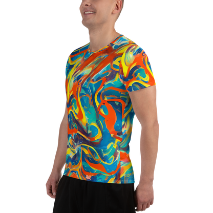 Men's Athletic T-Shirt - Chromatic Fusion