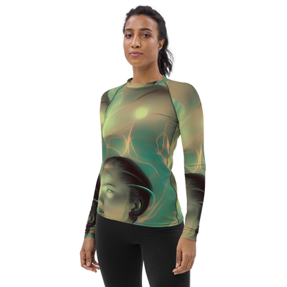 Women's Rash Guard - Spectral Whisper