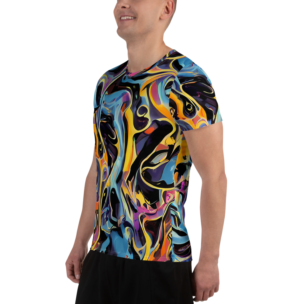 Men's Athletic T-Shirt - Newtonian Rhapsody