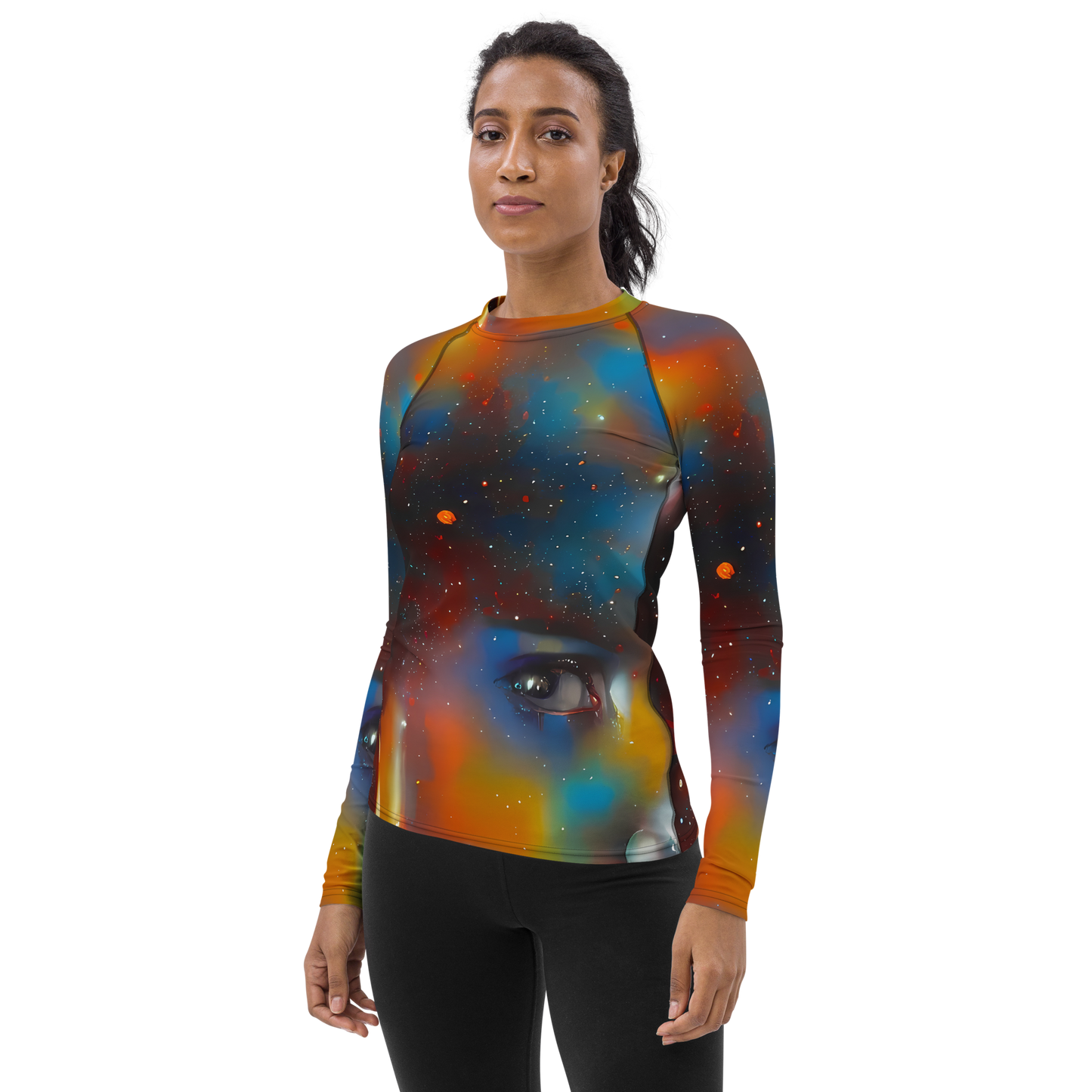 Women's Rash Guard - Celestial Vogue