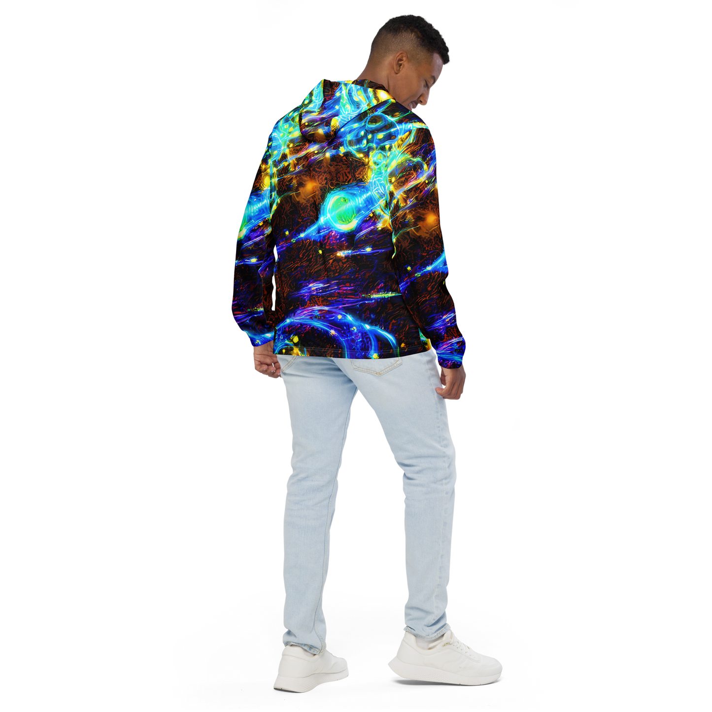 Men's Windbreaker - Neon Füssli