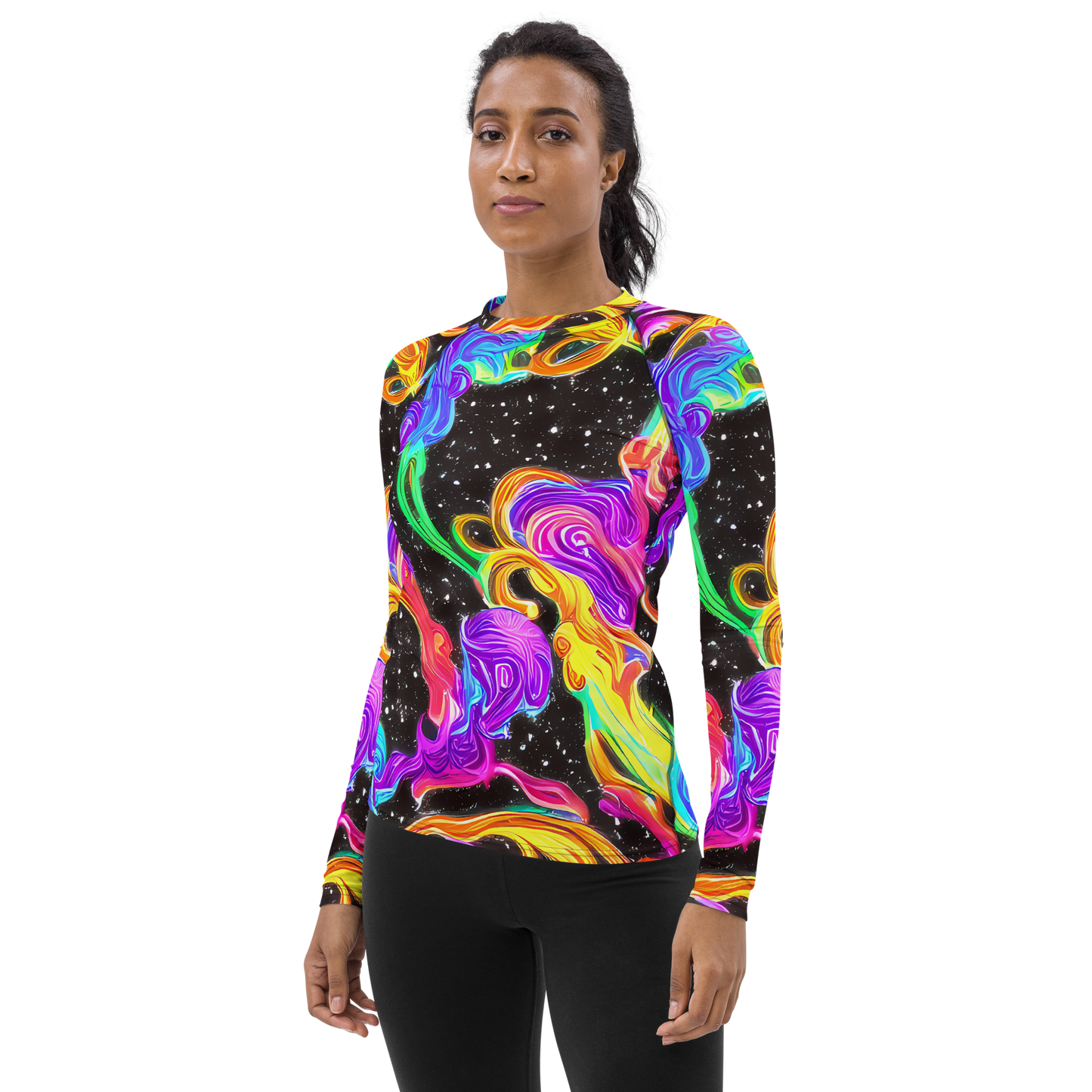 Women's Rash Guard - Yuan Whirls