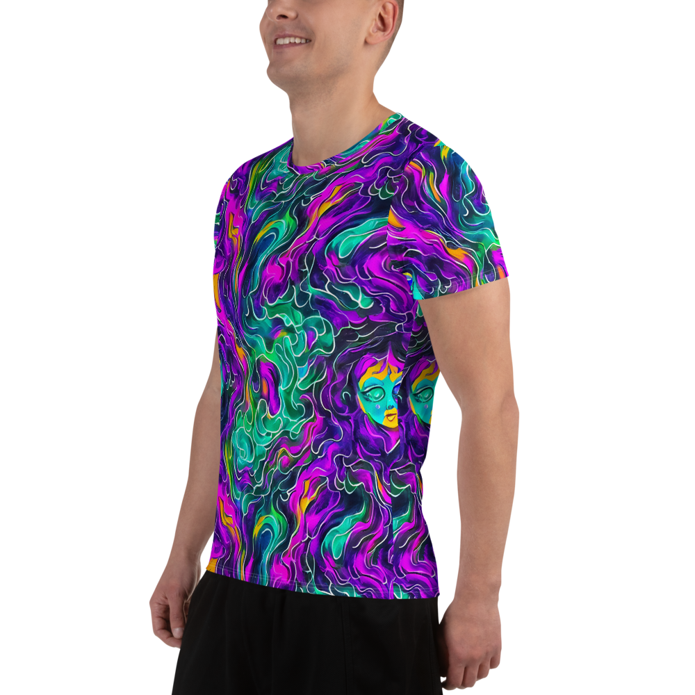 Men's Athletic T-Shirt - Vortex Dream