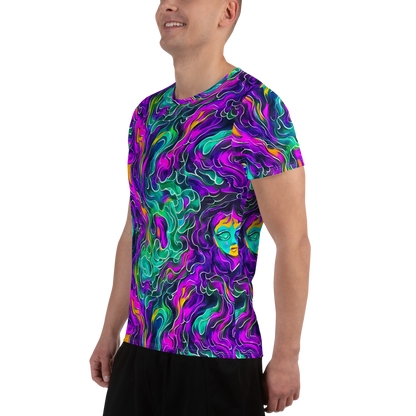 Men's Athletic T-Shirt - Vortex Dream