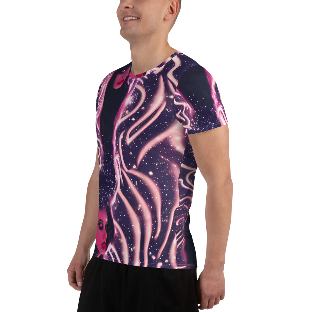 Men's Athletic T-Shirt - Stardust Siren