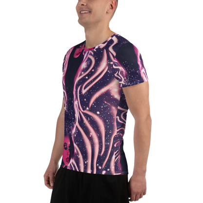 Men's Athletic T-Shirt - Stardust Siren