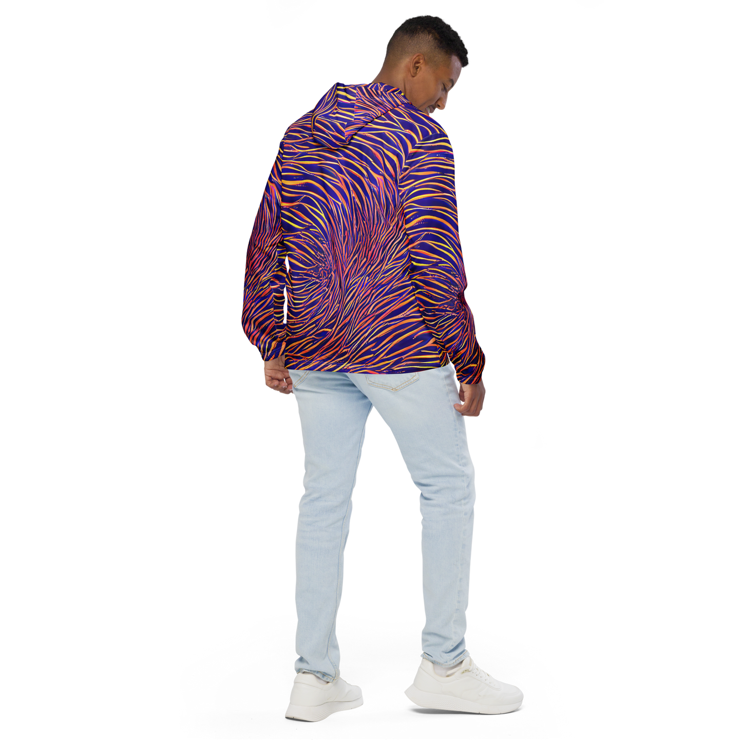 Men's Windbreaker - Vortex Strands