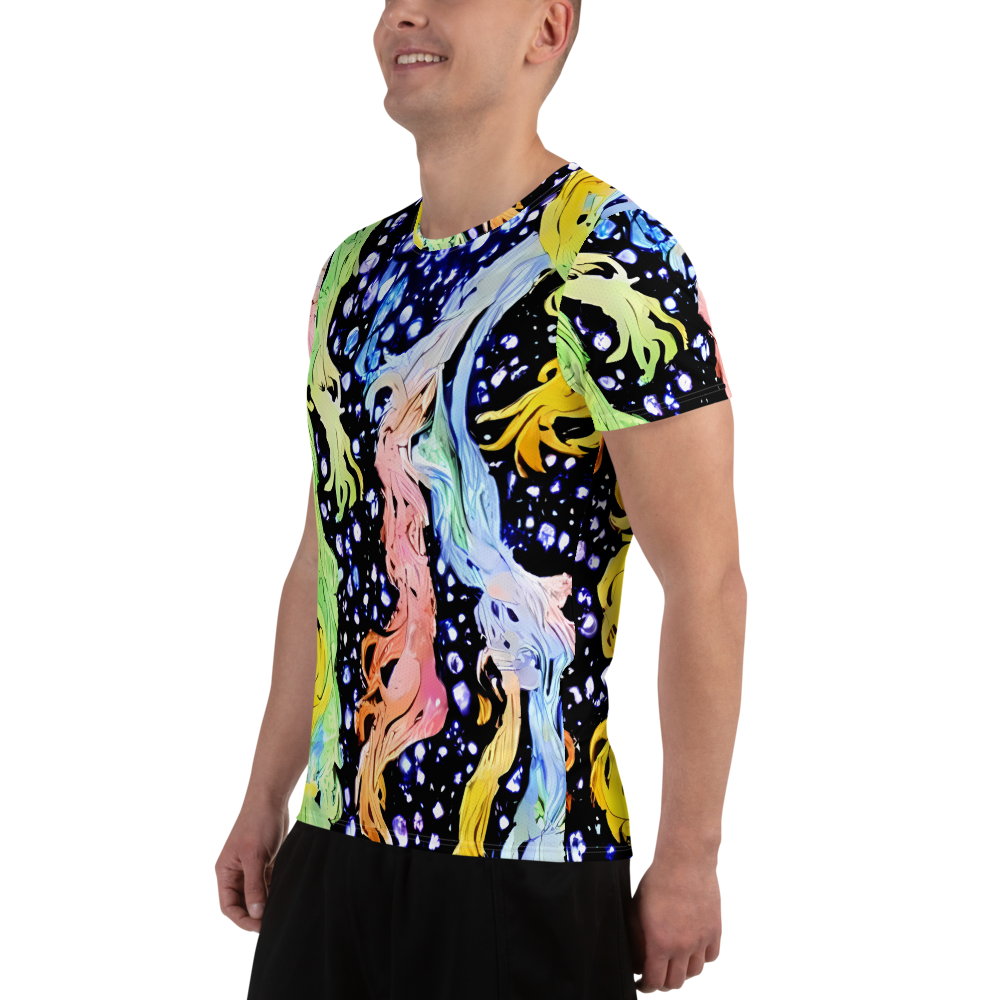 Men's Athletic T-Shirt - Celestial Serenade